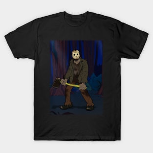 Ghost Jason Cartoon T-Shirt